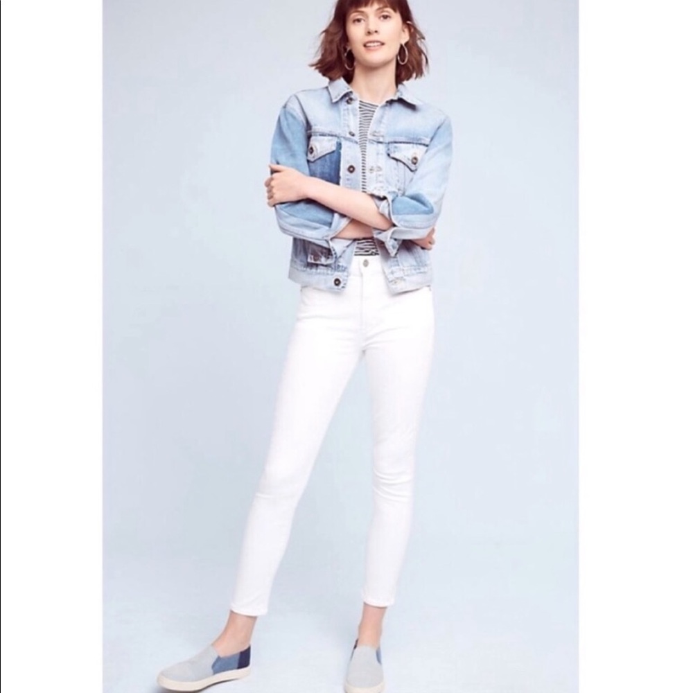 Citizens Of Humanity Carlie High Rise Skinny Crop